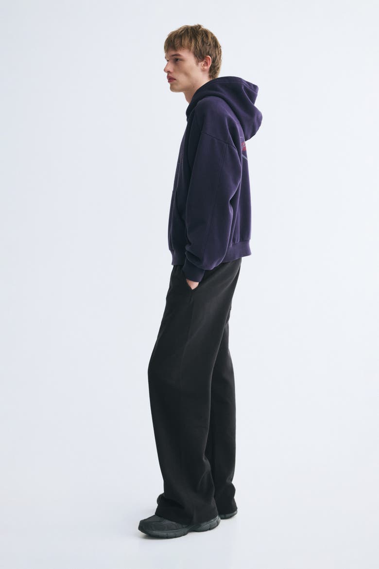Relaxed-Fit Cotton Sweatpants, Alternate, color, Black
