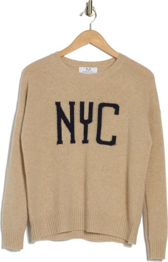 NYC Cashmere Crewneck Sweater