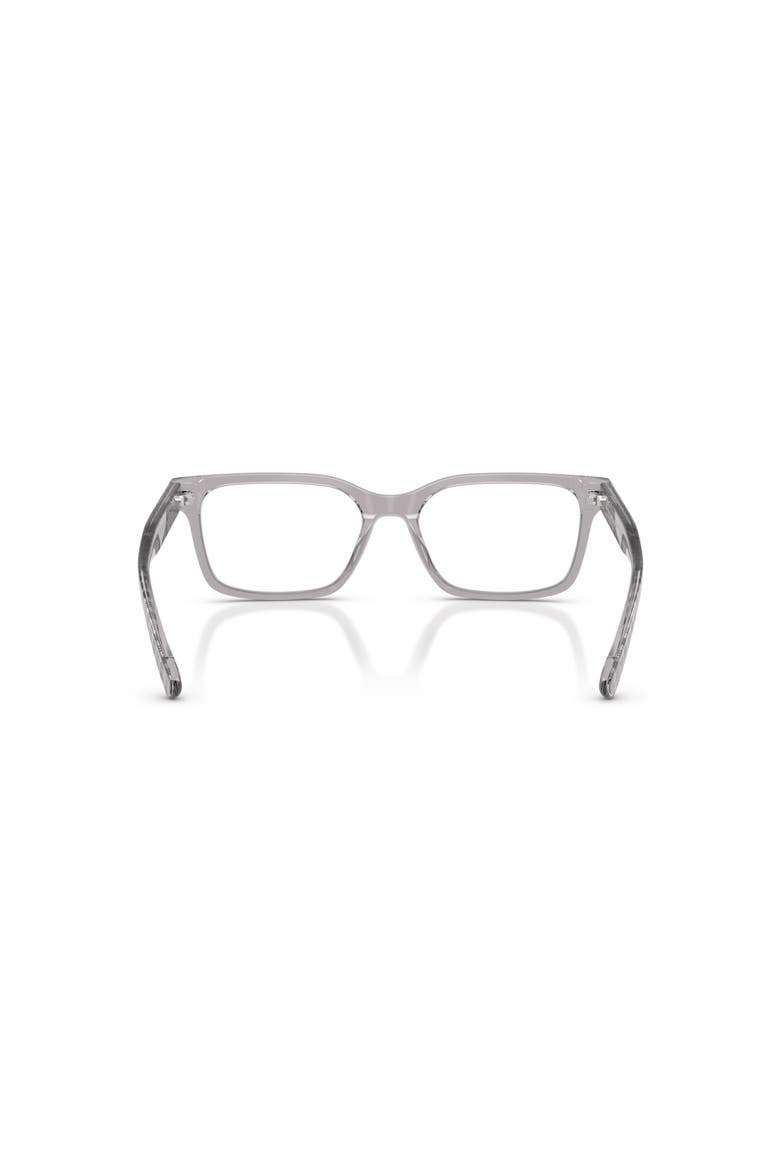 55mm Rectangle optical glasses, Alternate, color, Grey