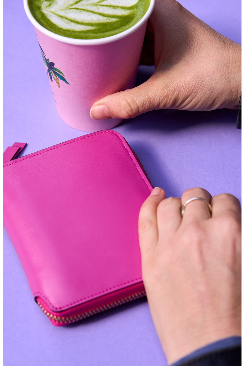 Joy Zip Around Wallet, Alternate, color, Geranium