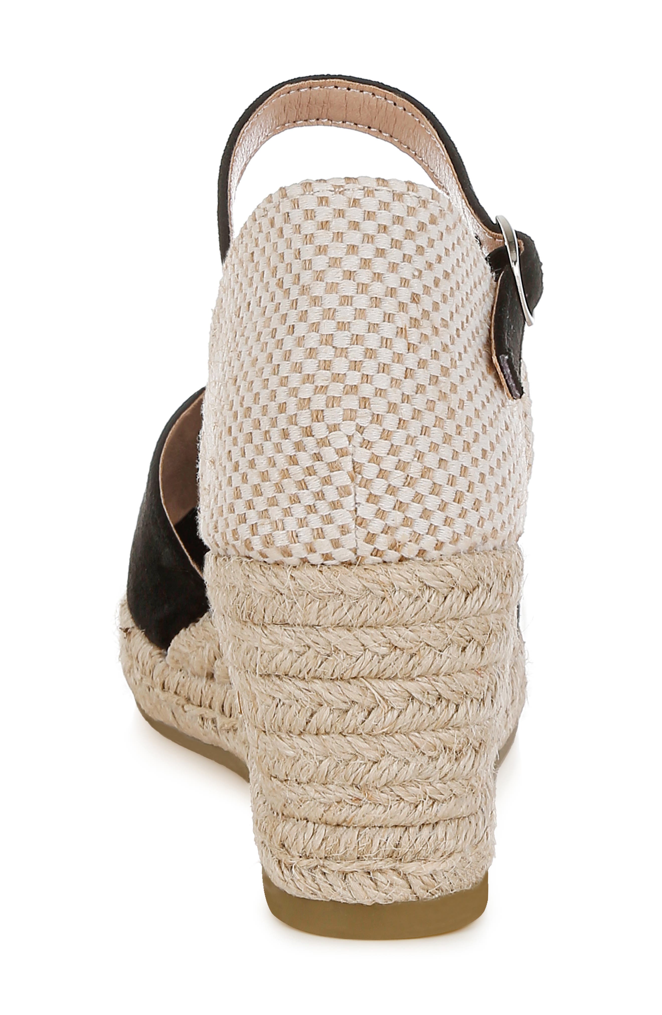 LONDON RAG Anglong Espadrille Wedge Sandal, Alternate, color, 