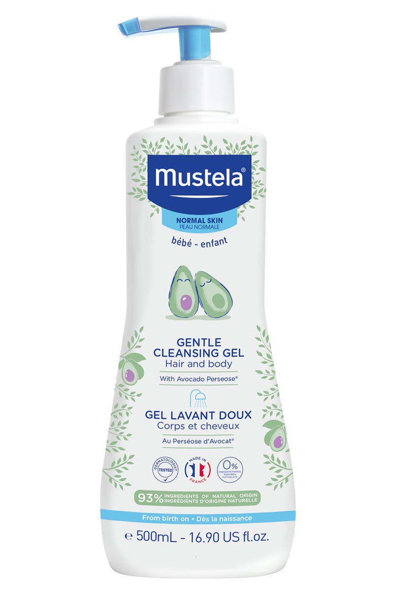 Gentle Cleansing Gel with Avacado Perseose, Main, color, WHITE