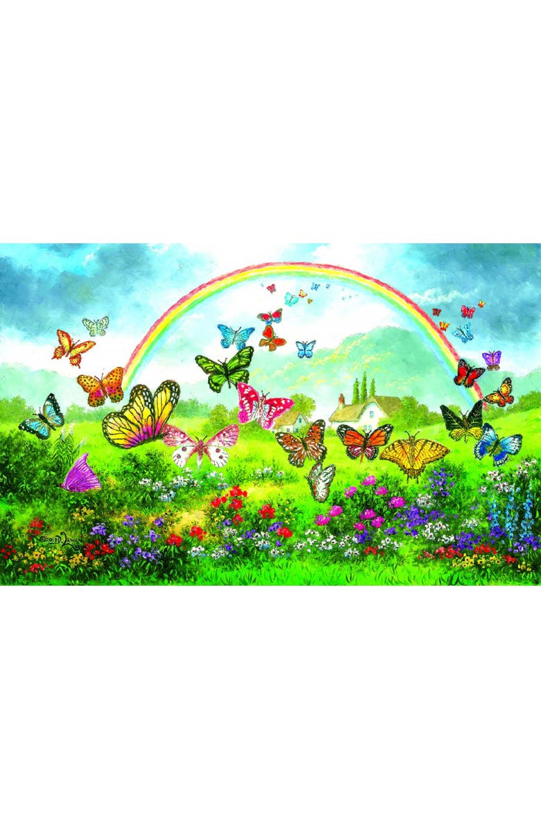 Sunsout Butterfly Holiday 550 piece Jigsaw Puzzle for Adults, Alternate, color, Multicolor