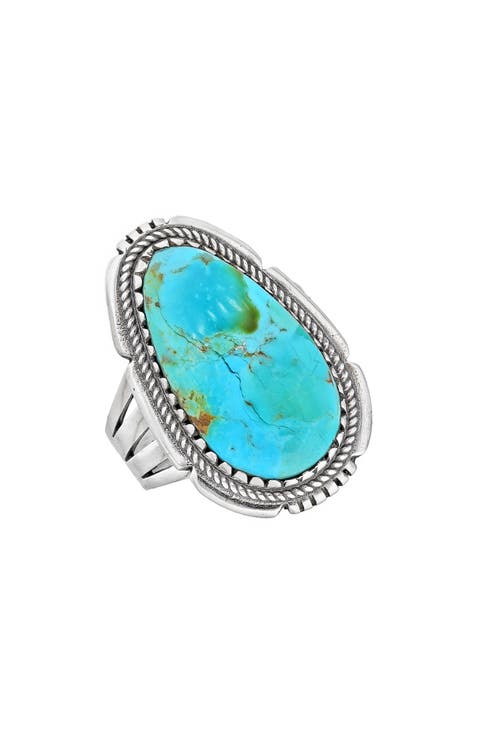 Sterling Silver Turquoise Ring