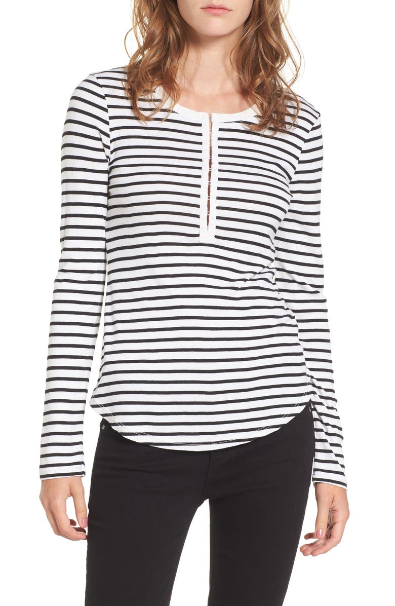 Splendid Venice Stripe Henley, Main, color, 