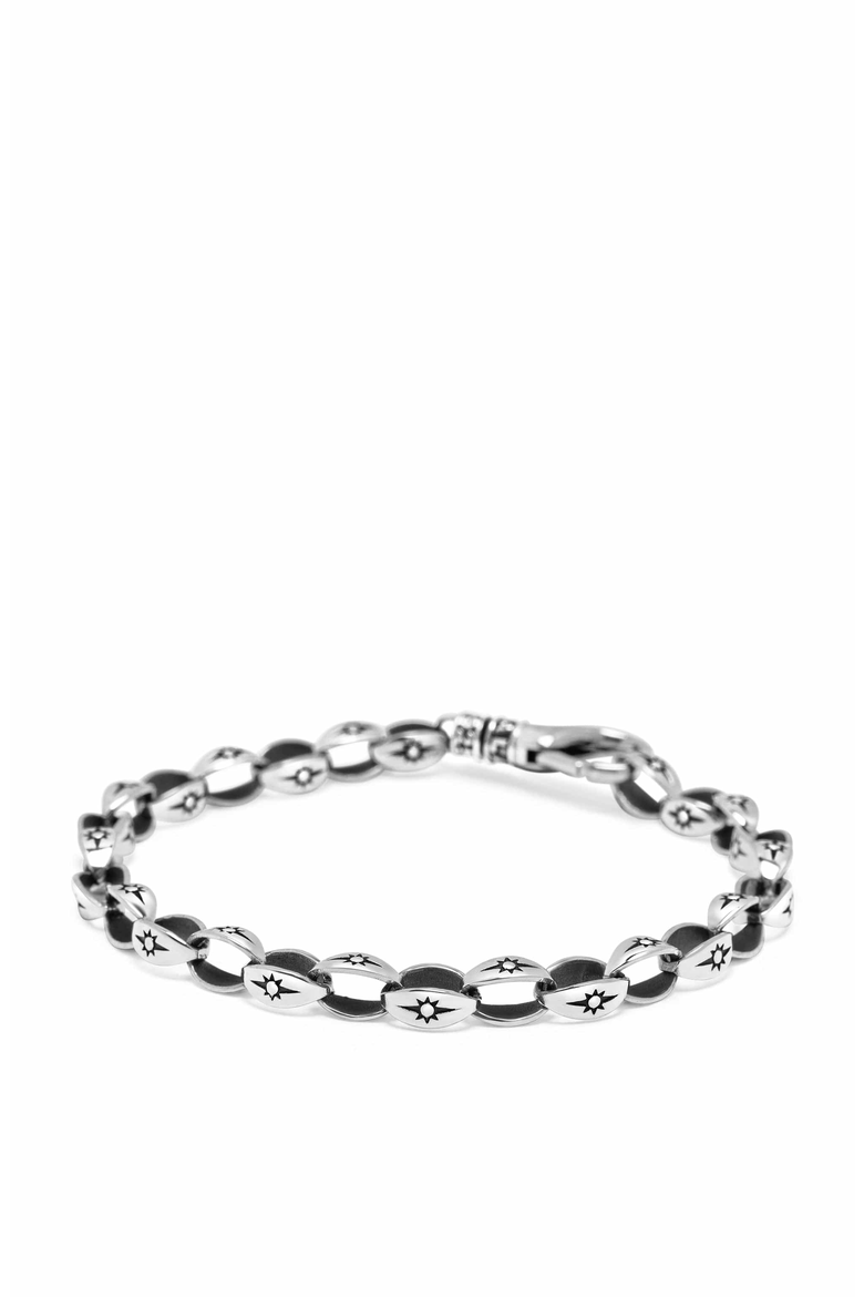 Star Link Bracelet, Main, color, Silver