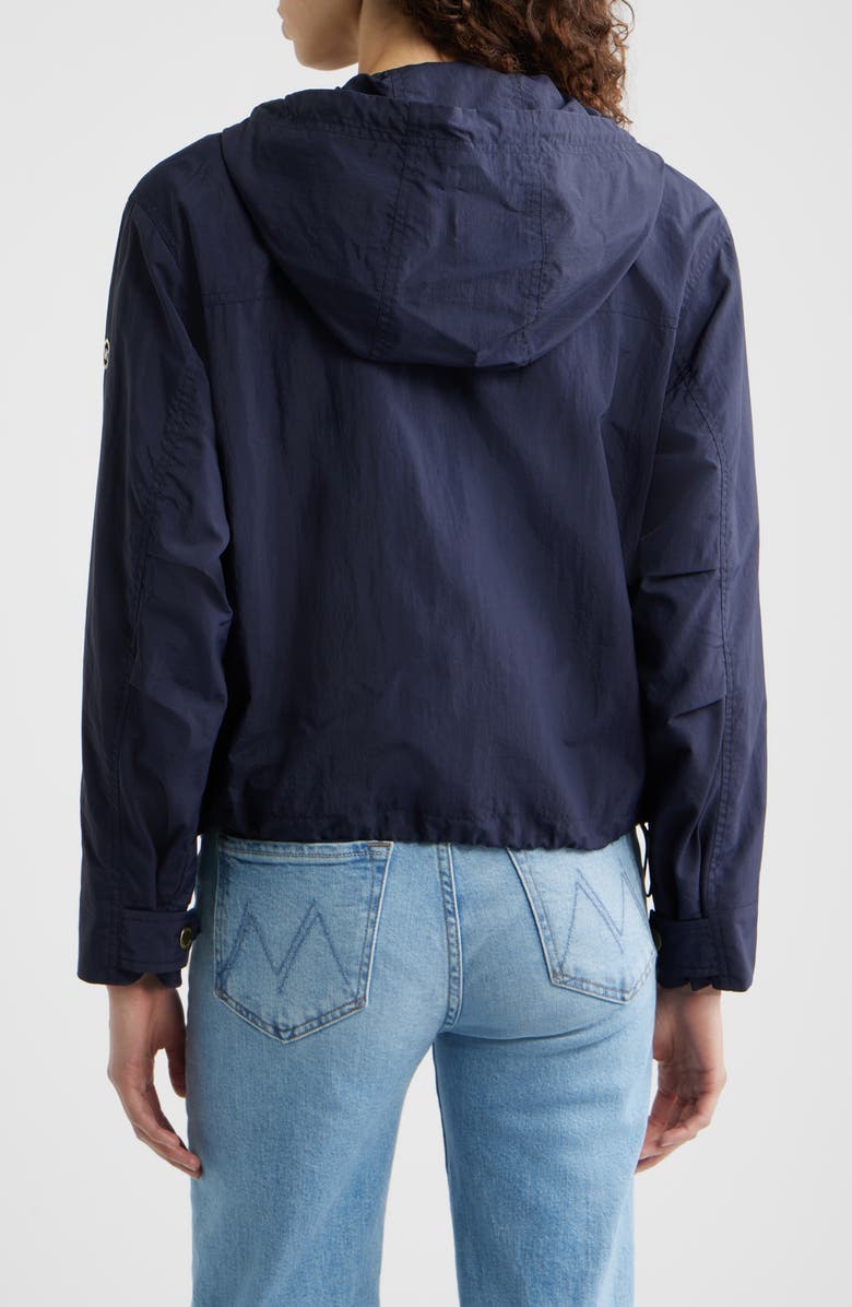 Michael Kors Hooded Anorak, Alternate, color, Midnight