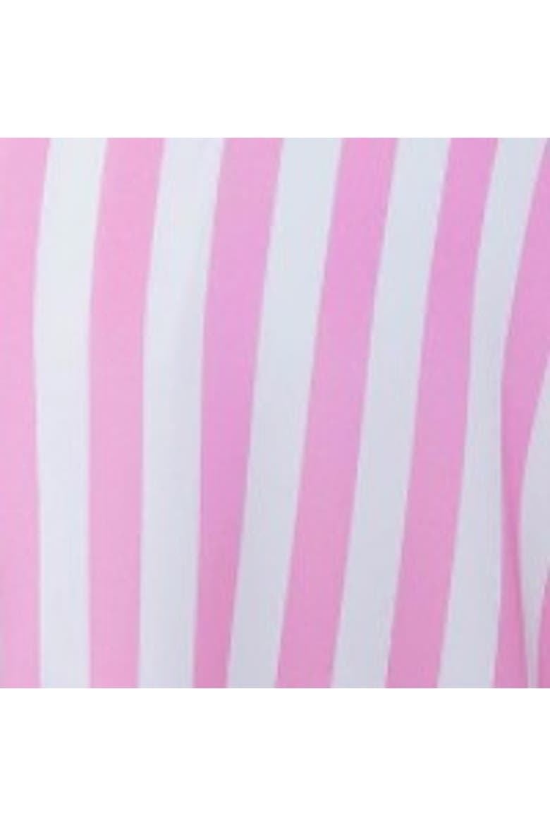 Please Please Please Silky Short Sleeve Shorts Set, Alternate, color, Pink Stripe