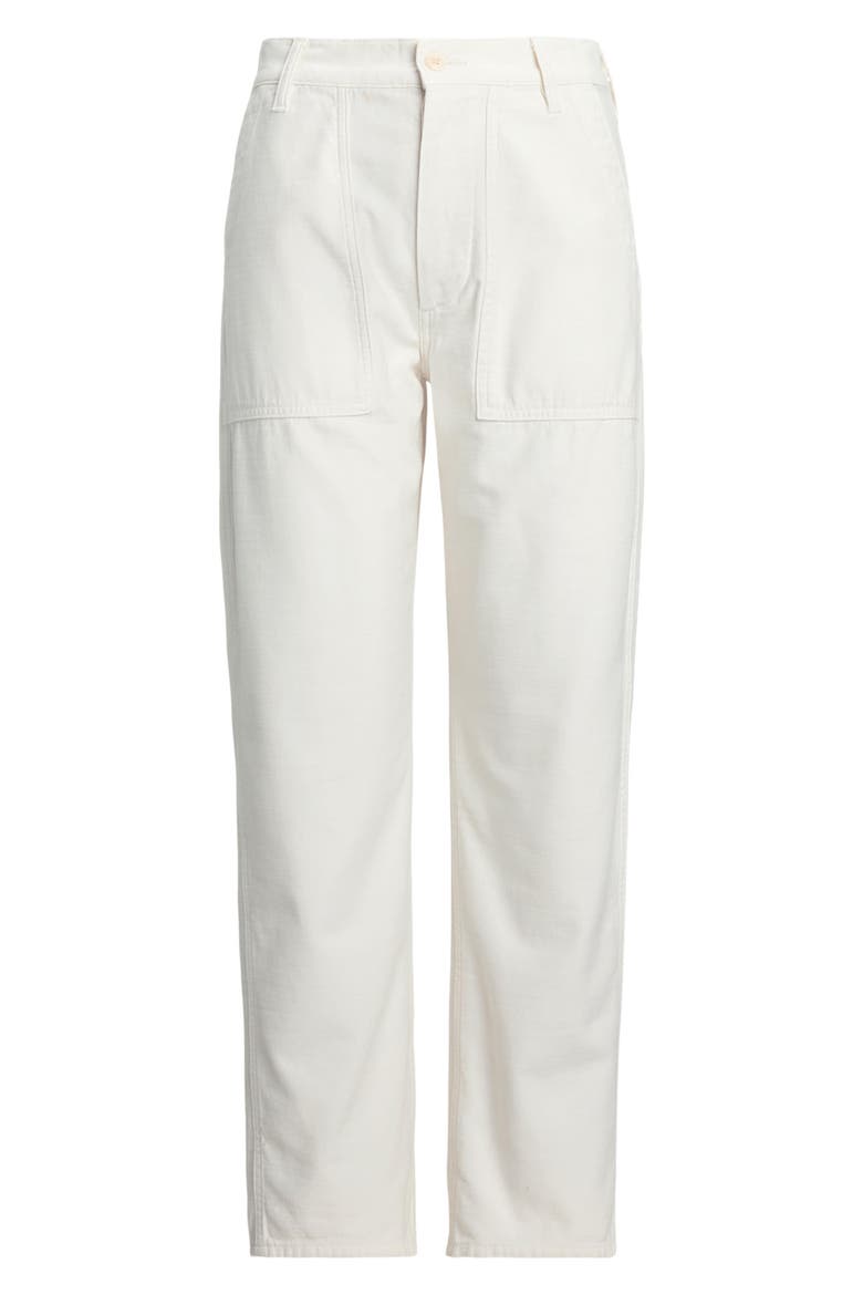 Ricky Cotton Sateen Utility Pants, Alternate, color, ECRU