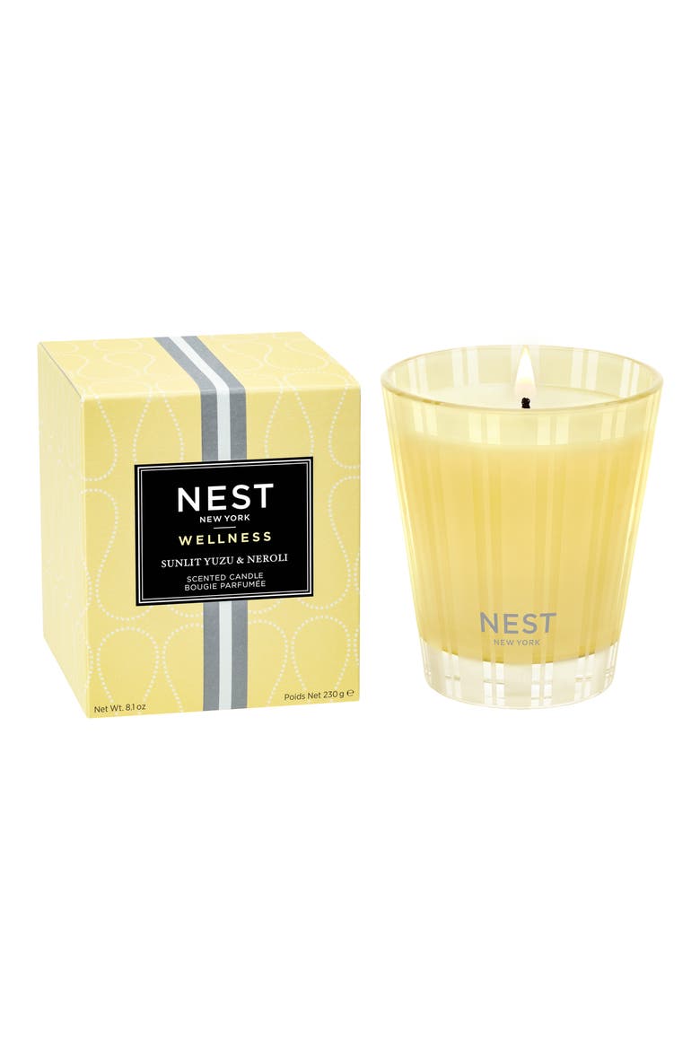 Sunlit Yuzu & Neroli Candle, Alternate, color, NO COLOR