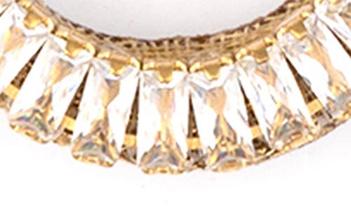 Deepa Gurnani Eaton Crystal Embellished Drop Earrings In Gold