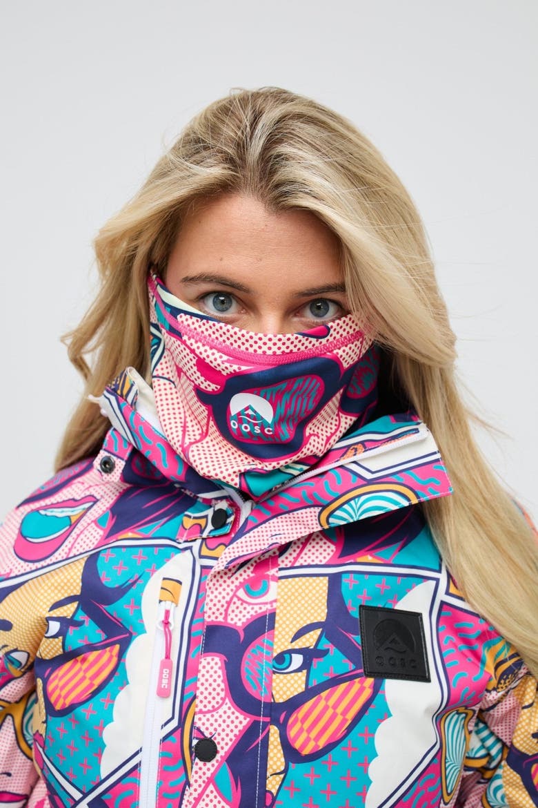Neckwarmer - Comic Book Candy, Alternate, color, Comic Book Candy