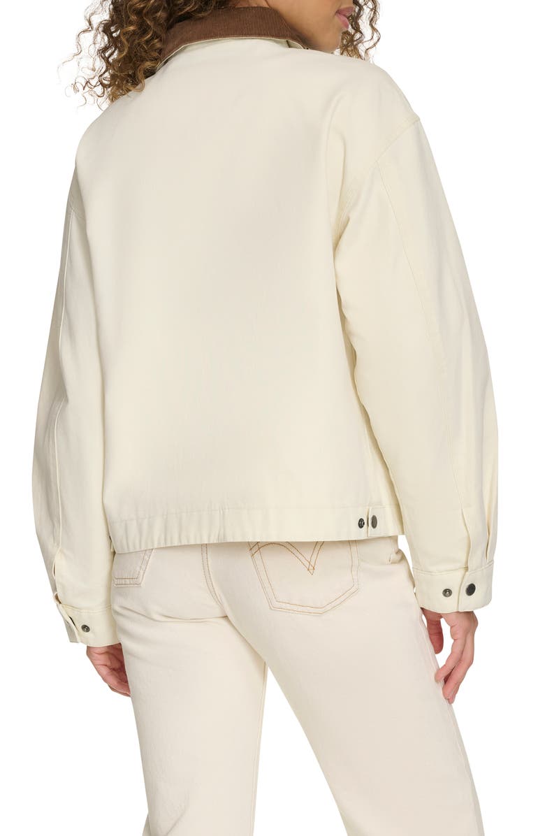 Levi's<sup>®</sup> Cotton Twill Utility Jacket with Corduroy Collar, Alternate, color,