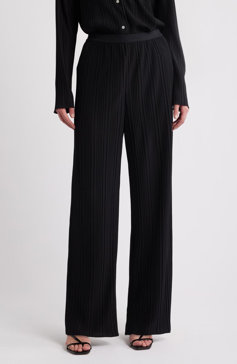 Rails Liana Plissé Wide Leg Pants, Main, color, 