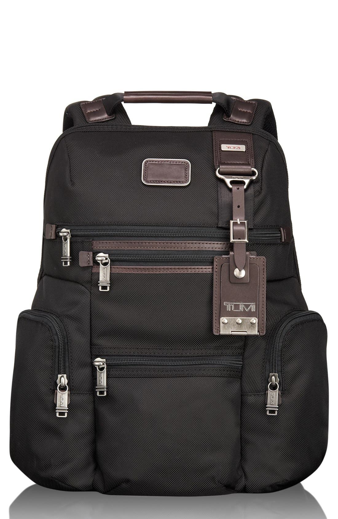 'Alpha Bravo - Knox' Backpack, Main, color, HICKORY