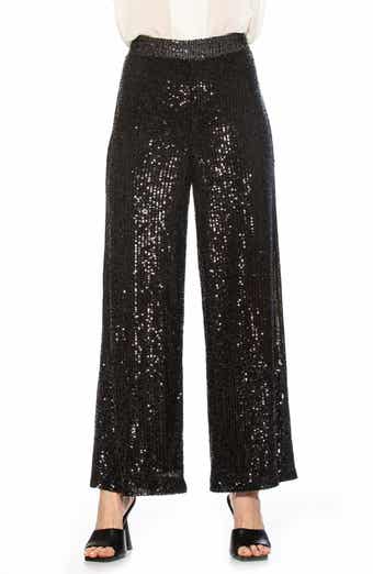 Illy Wide Leg Sequin Pants