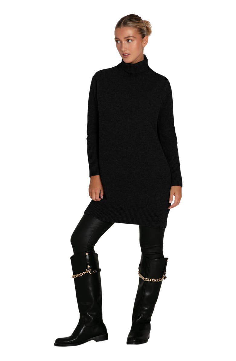 Belle & Bloom Nothing Compares Knit Dress, Alternate, color, Black