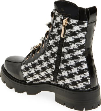 Maple Tweed Combat Boot (Women)<br />