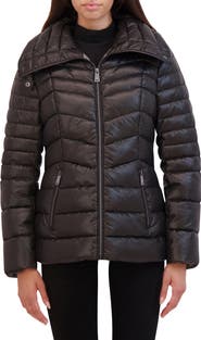 Kenneth Cole New York Core Chevron Quilted Jacket