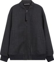 Marimekko Monumentti Wool Bomber Jacket