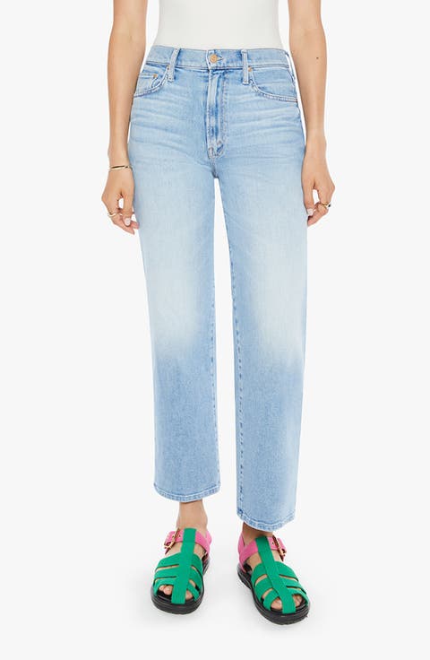 Women's MOTHER Straight-Leg Jeans | Nordstrom Women's MOTHER Straight-Leg Jeans | Nordstrom