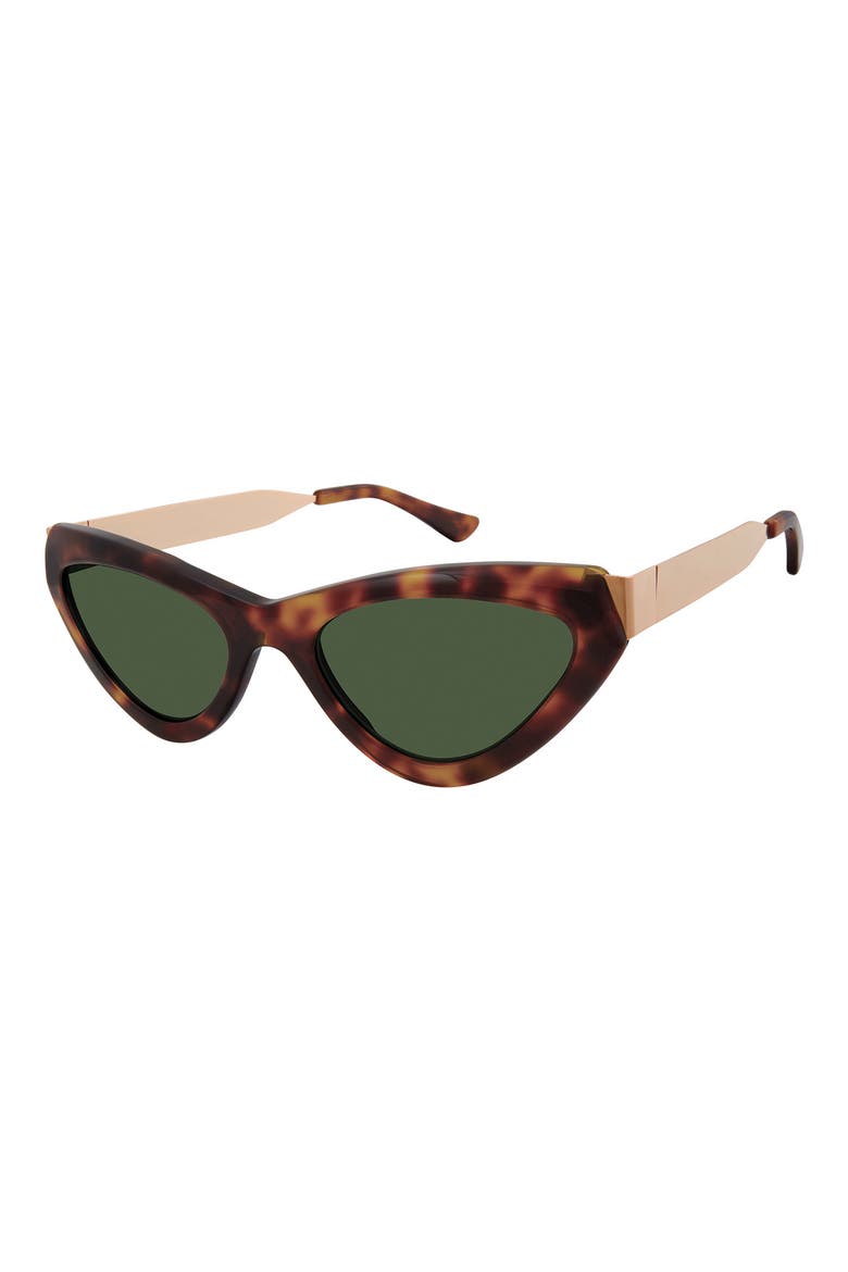 51mm Cat Eye Sunglasses, Main, color, TORTOISE