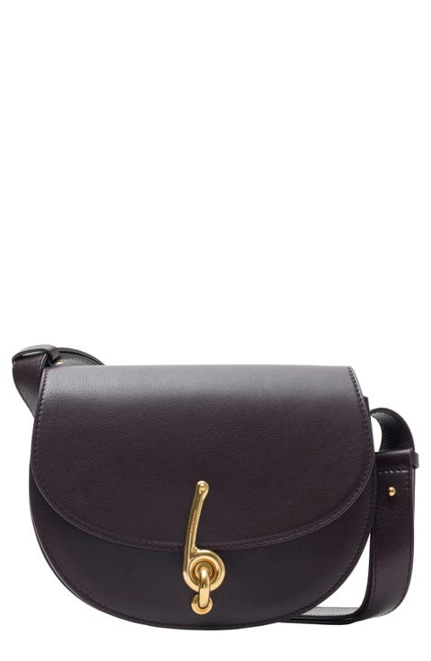 Small Bridle Logo Leather Crossbody Bag
