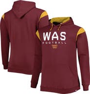 FANATICS Men's Fanatics Branded Burgundy Washington Commanders Big & Tall Call the Shots Pullover Hoodie