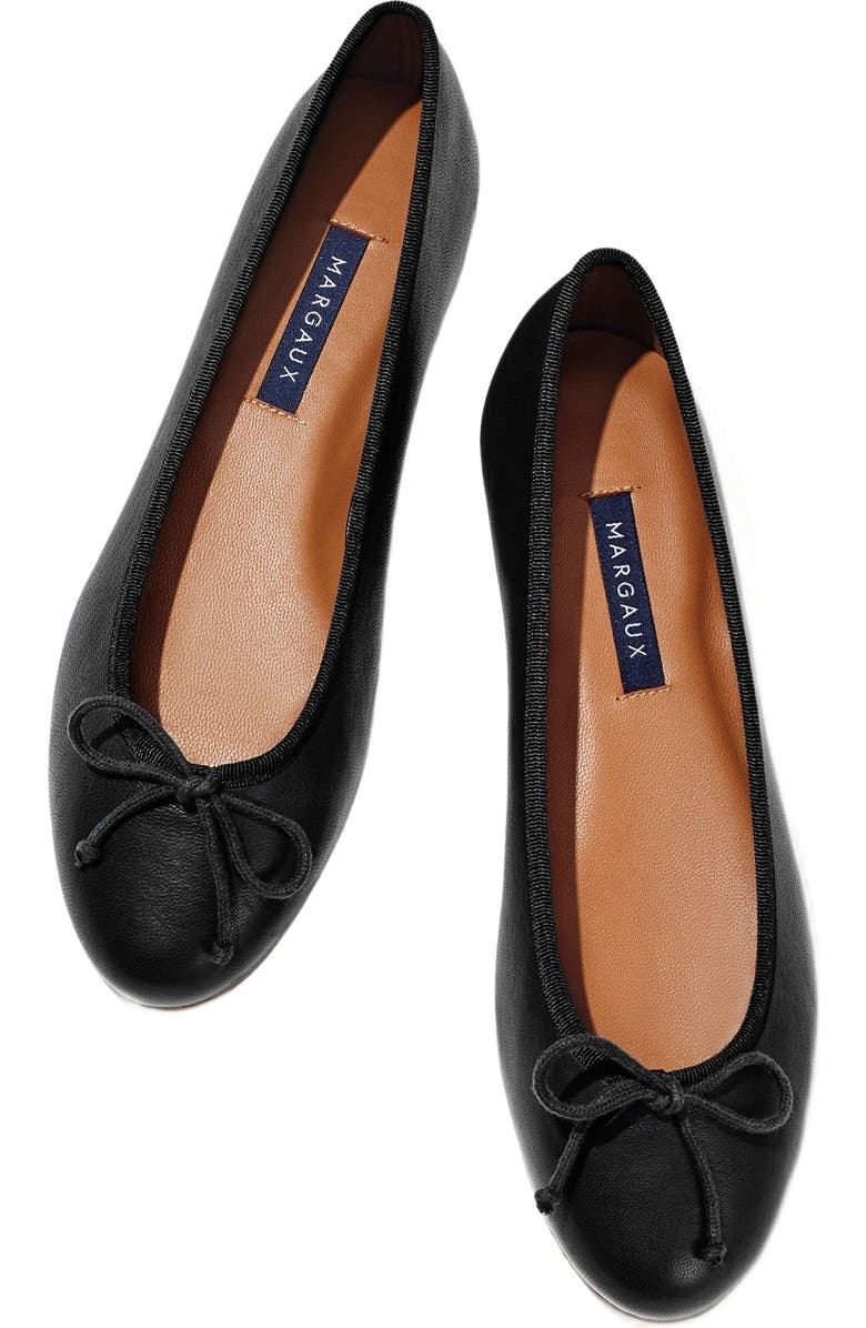 MARGAUX The Demi Flat, Alternate, color, Black Nappa
