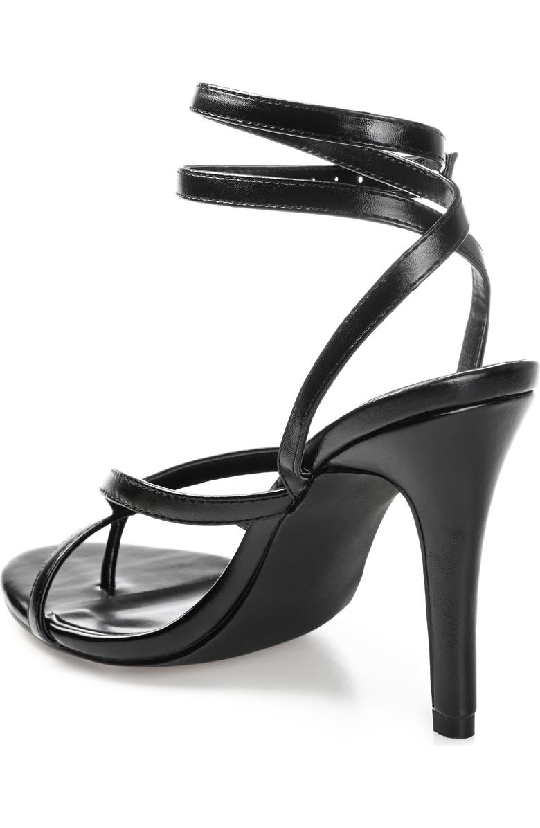 Journee Collection Waverlee Ankle Strap Thong Sandal, Alternate, color,