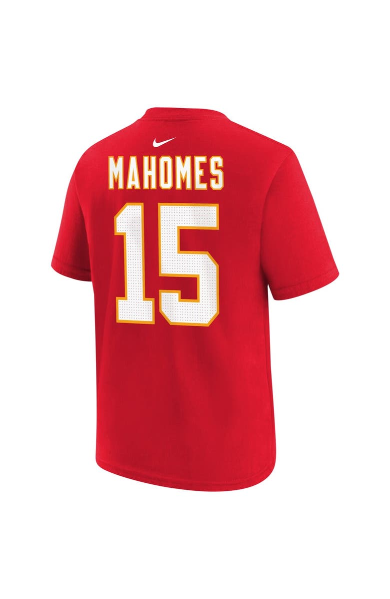 Nike Youth Nike Patrick Mahomes Red Kansas City Chiefs Player Name & Number T-Shirt, Alternate, color, Red