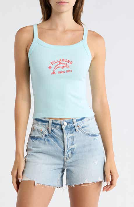 Day Trip Forever Graphic Rib Knit Tank