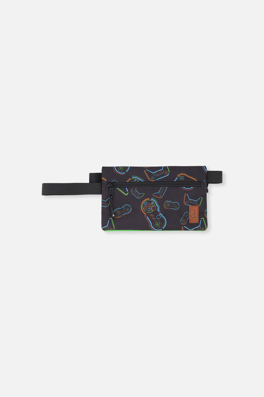 Controller Adventure Double-Compartment Pencil Case, Main, color, Black Printed Controller