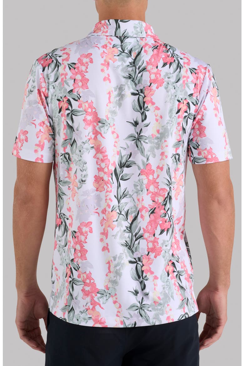 Core Performance Polo, Alternate, color, LEID - BRILLIANT WHITE