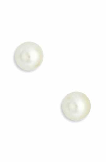 Kenneth Jay Lane Freshwater Pearl Stud Earrings