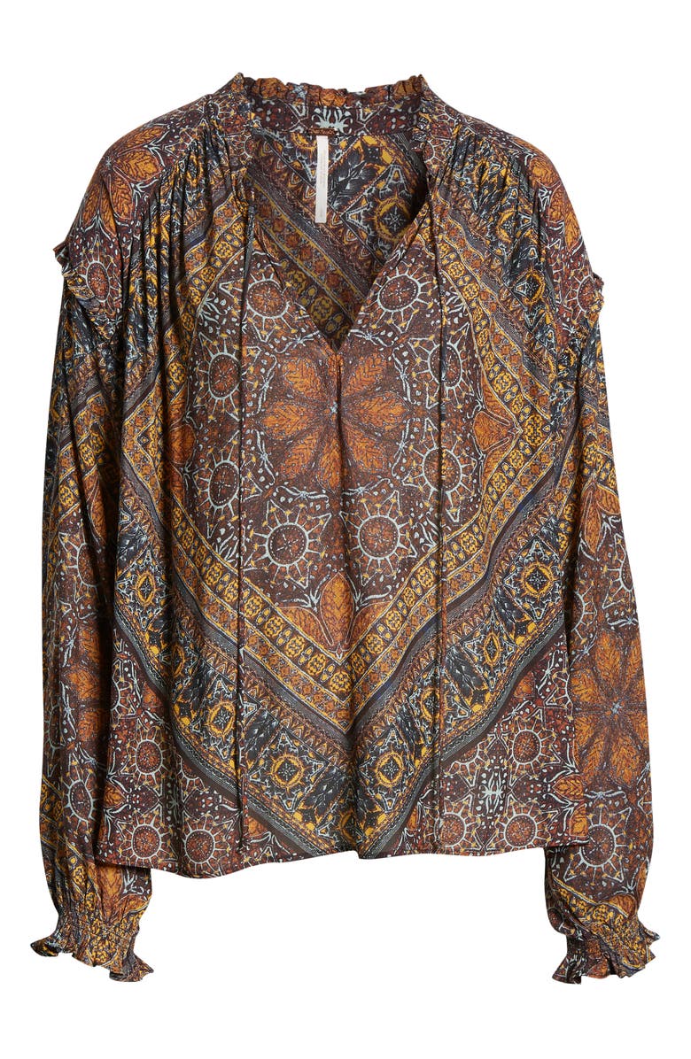 Free People Little Runaway Blouse, Alternate, color, 