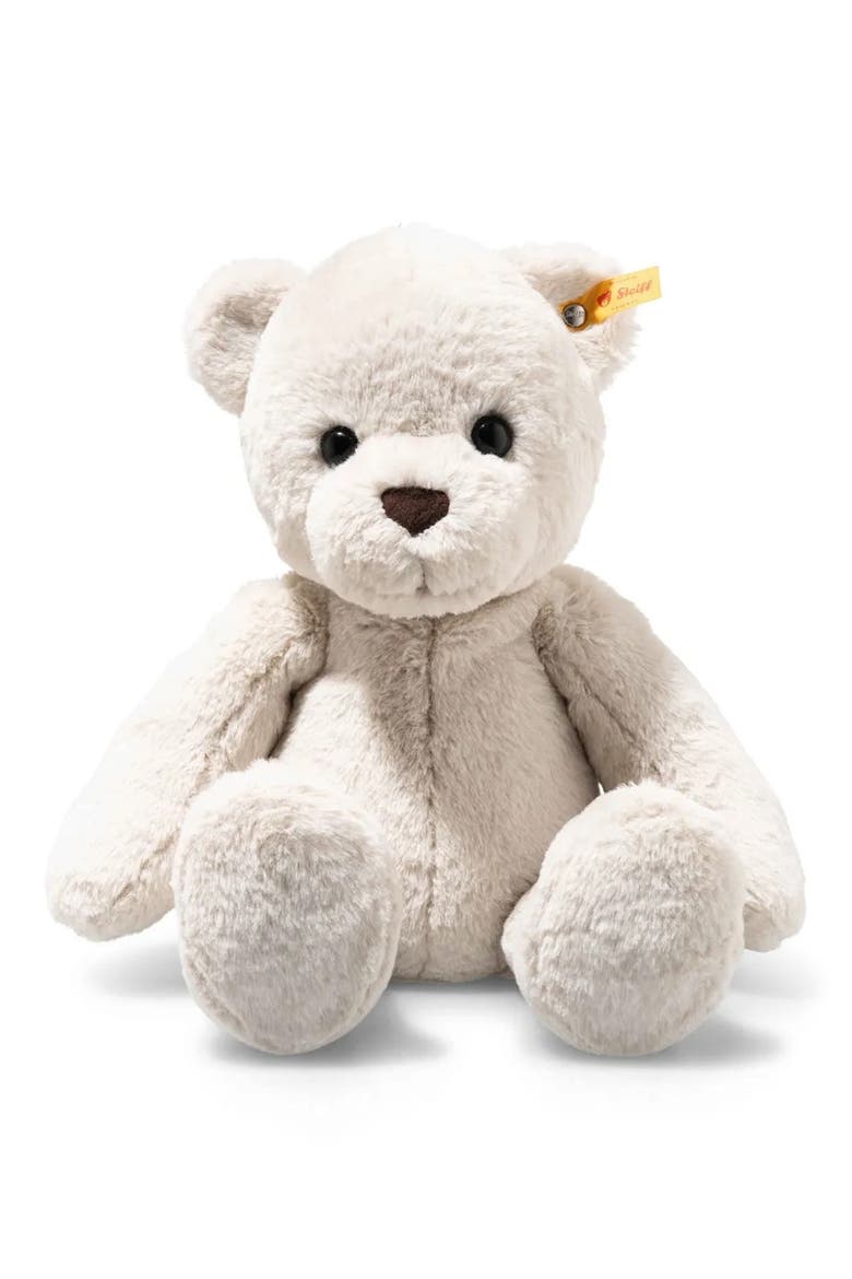 Robby Teddy Bear Stuffed Animal, Main, color, LIGHT GREY