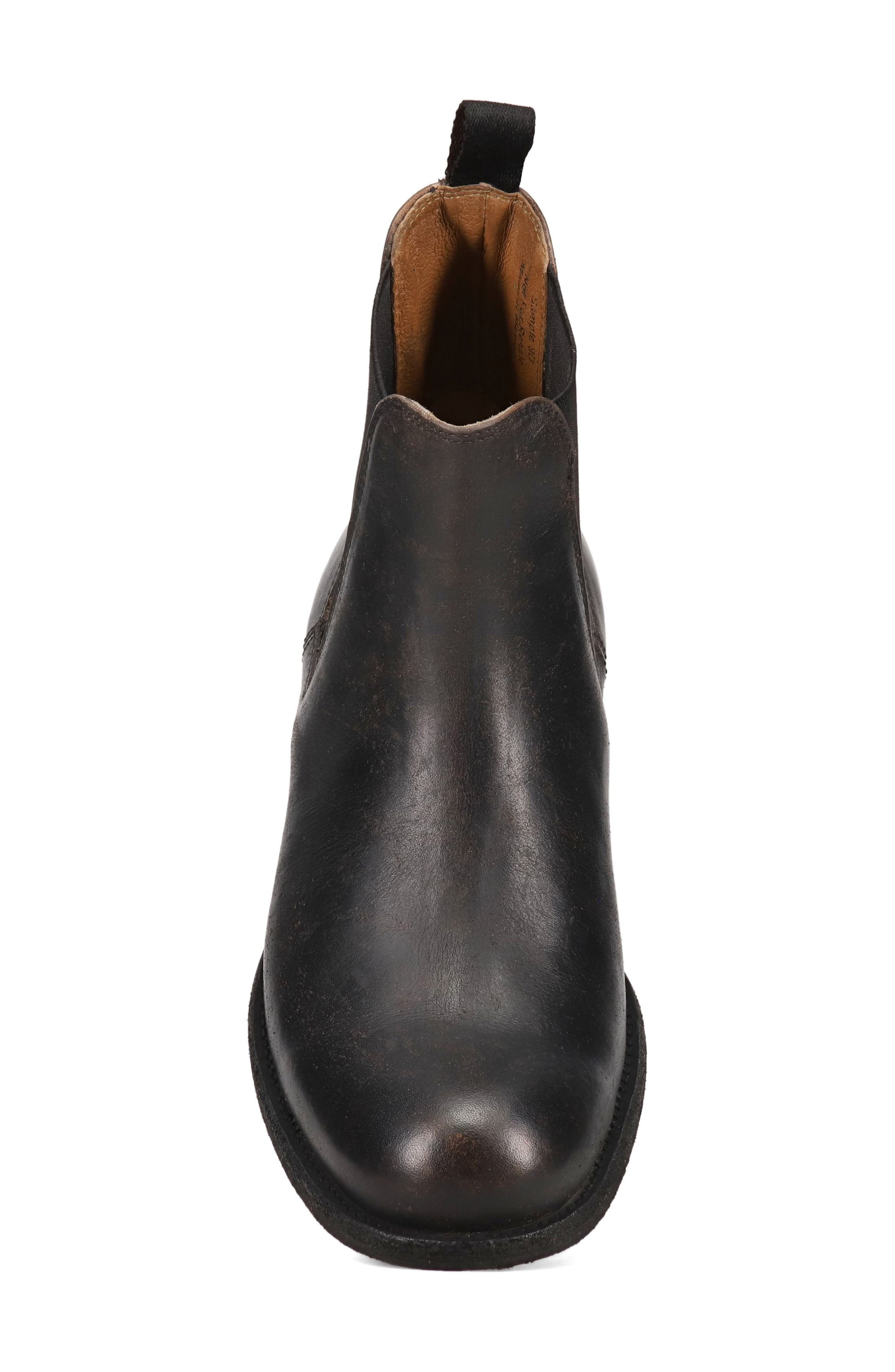Frye Tyler Flex Chelsea Boot, Alternate, color, Black Black