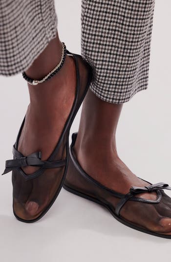 Mania Mesh Bow Flat