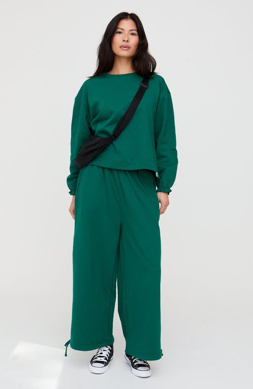Turtledove London Organic Cotton Kit Trouser In Green