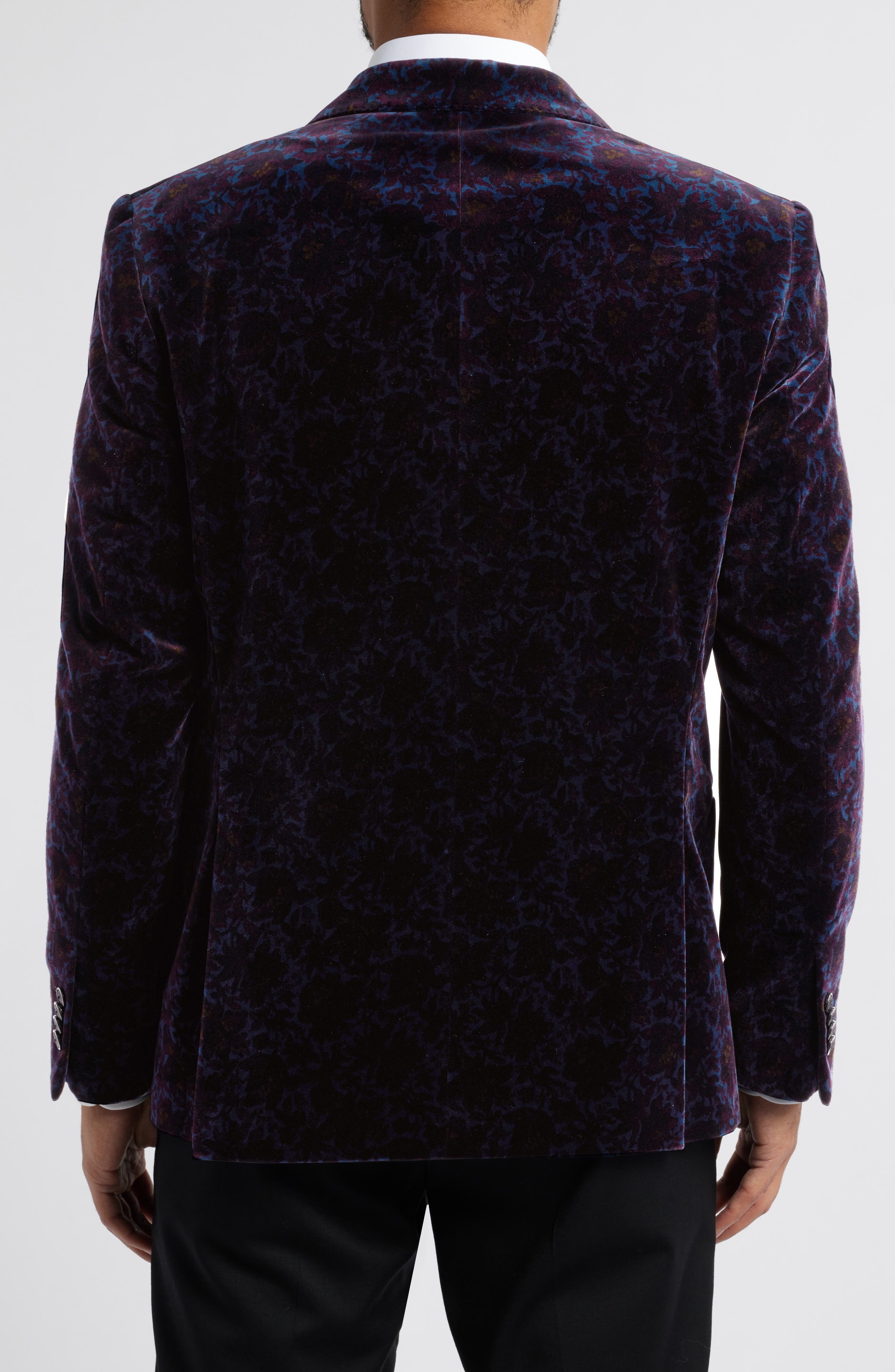 Broadway Floral Velvet Dinner Jacket - image 2