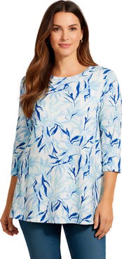 Jessica London Stretch Knit Swing Tunic