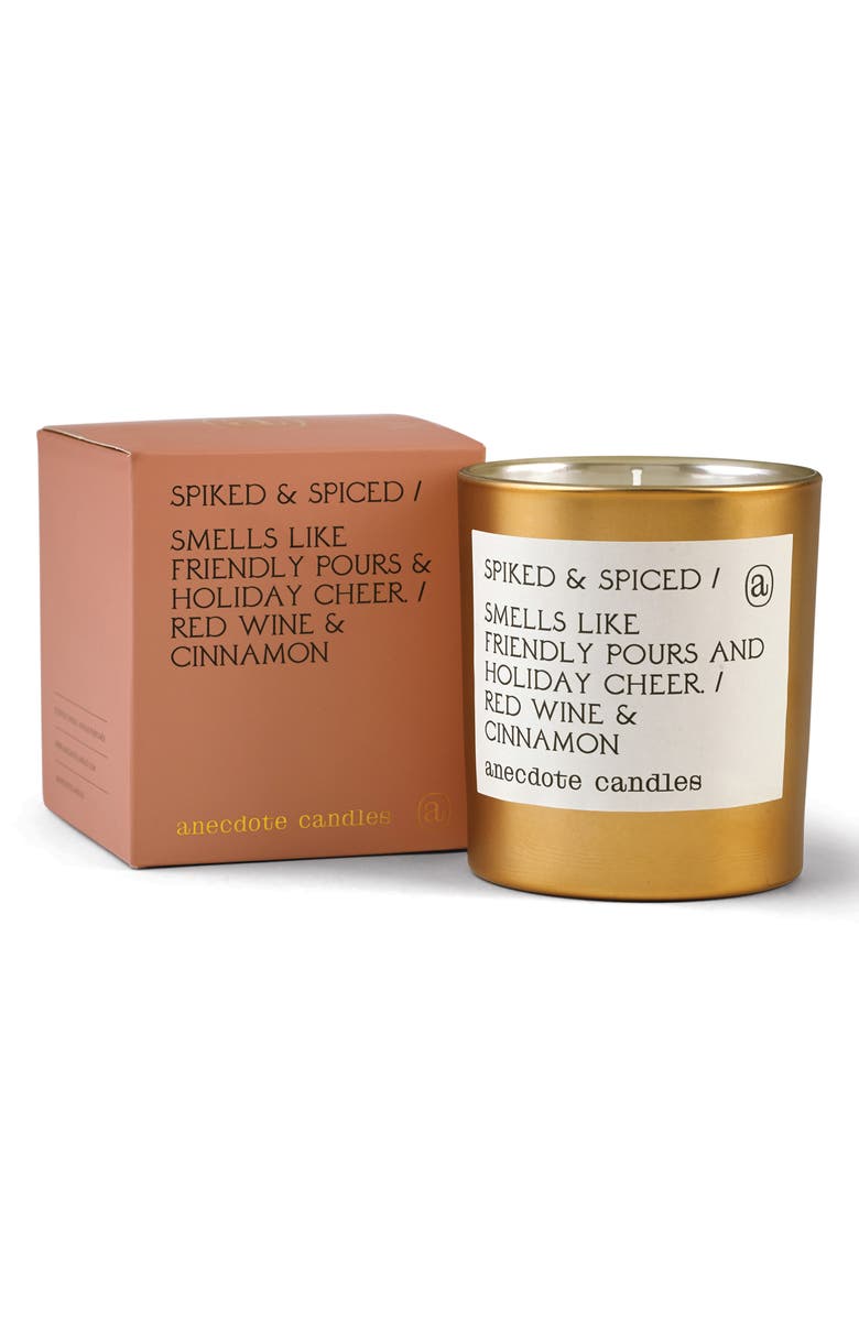 ANECDOTE CANDLES Spiked & Spiced Candle, Alternate, color, Gold