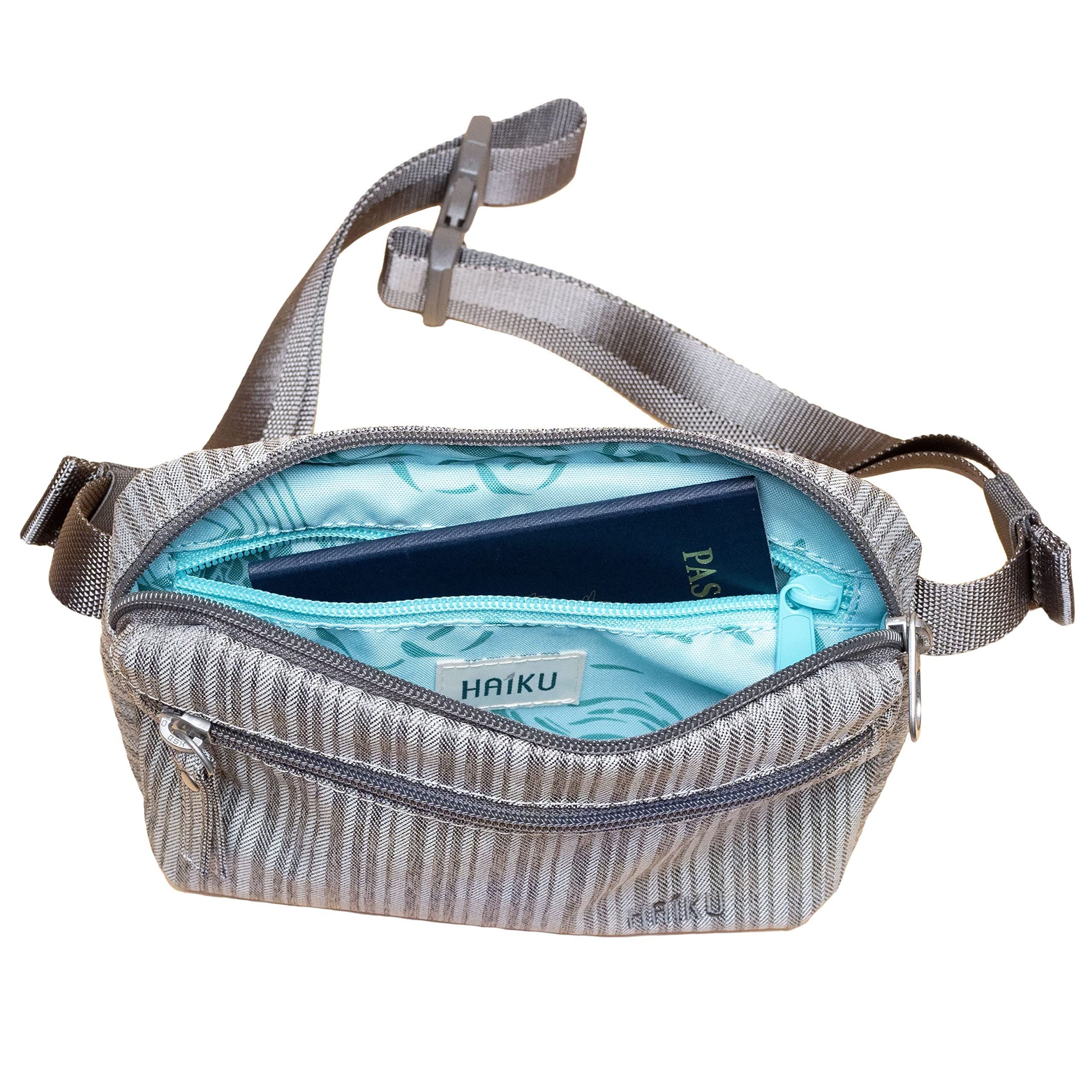 HAIKU Hopper waistpack or crossbody sling, Alternate, color, Gray Poplar