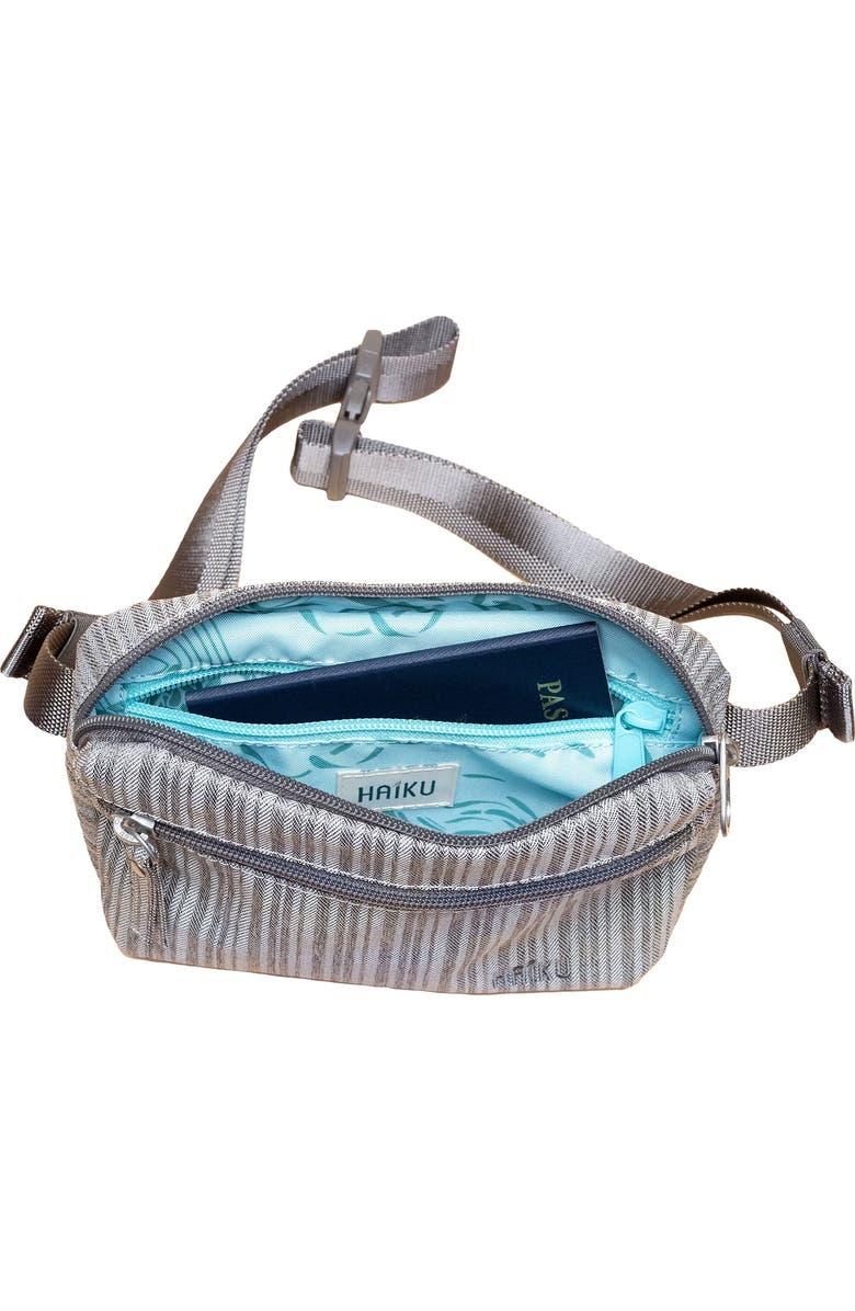 HAIKU Hopper waistpack or crossbody sling, Alternate, color, Gray Poplar