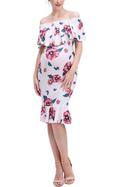 Kyla Maternity Nursing Mermaid Dress