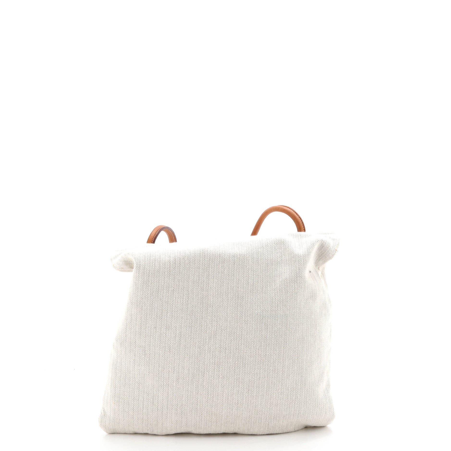 Pre-Owned Hermes Aline Bag Toile MM, Alternate, color, Ecru