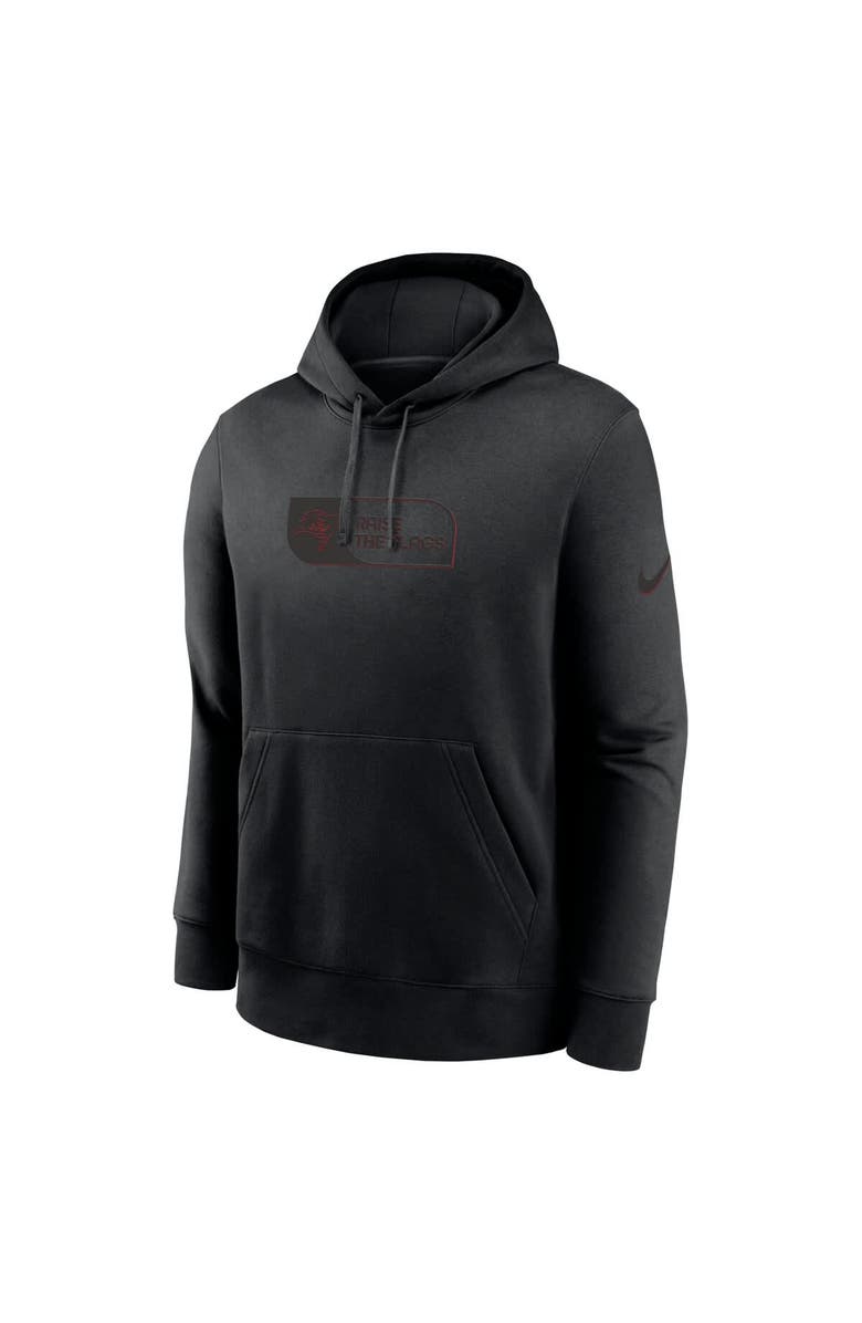 Nike Men's Nike Black Tampa Bay Buccaneers Edge Pack French Terry Club Pullover Hoodie, Alternate, color,