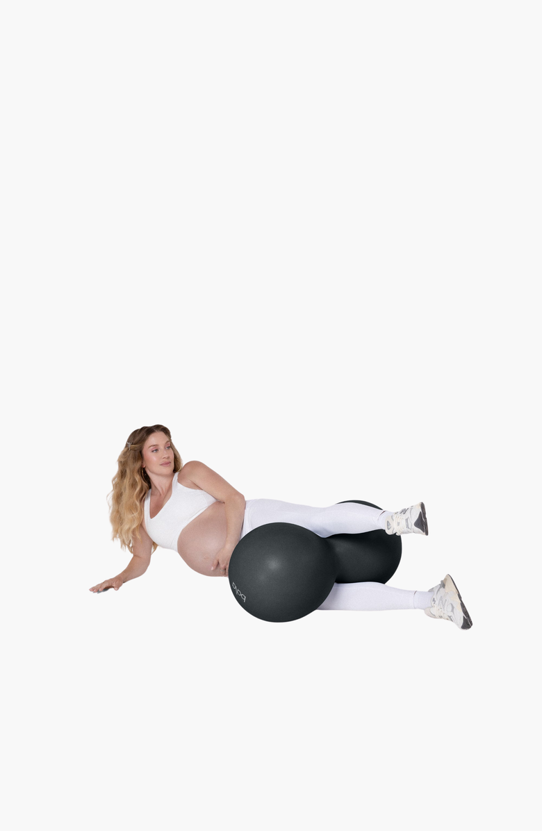 Bala Birthday Peanut Birthing Ball, Alternate, color, Charcoal