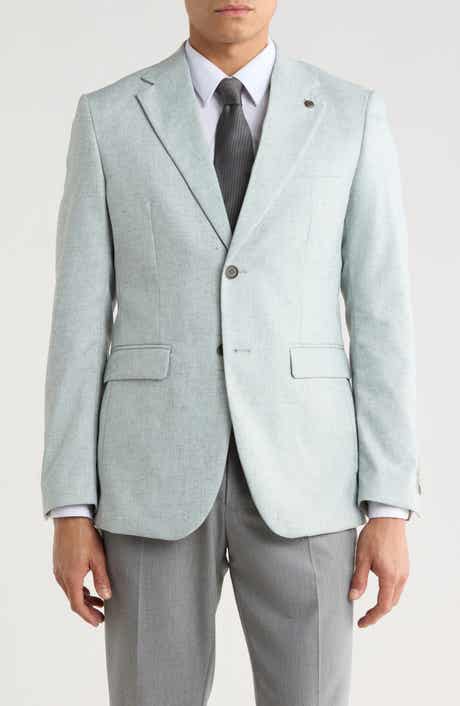 T.R. PREMIUM Slim Fit Textured Blazer